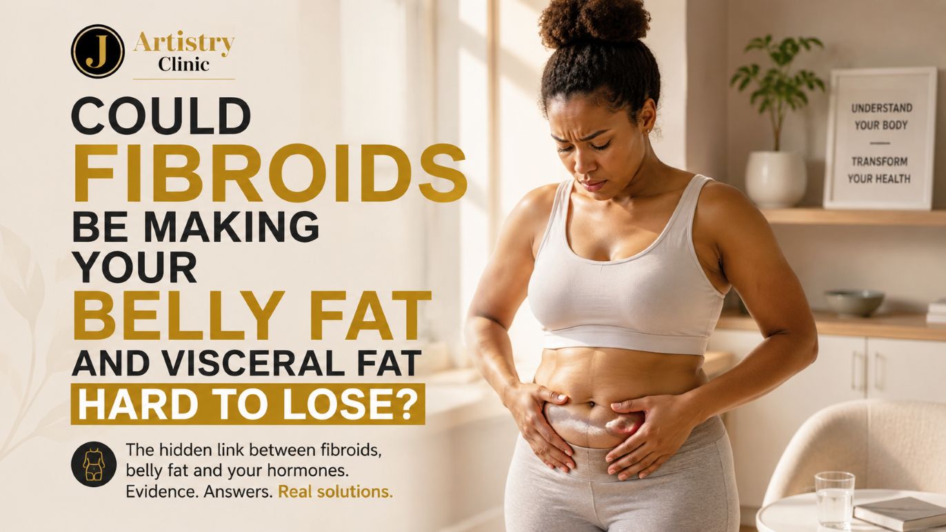 Could Fibroids Be Making Your Belly Fat and Visceral Fat Hard to Lose