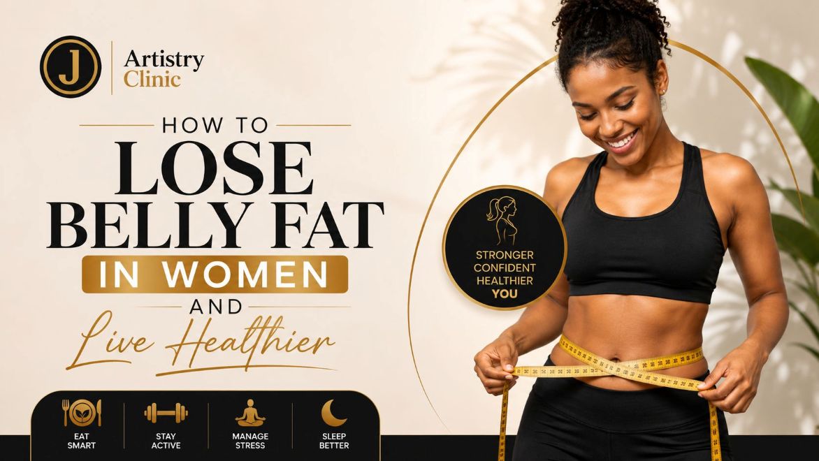 How to Lose Belly Fat in Women and Live Healthier