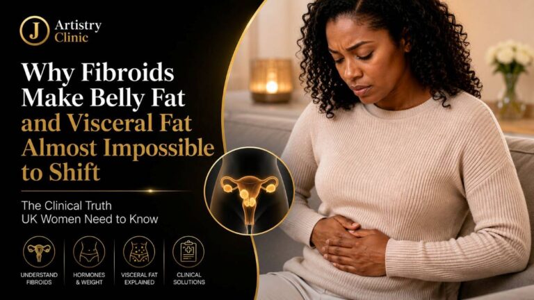 Why Fibroids Make Belly Fat and Visceral Fat Almost Impossible to Shift