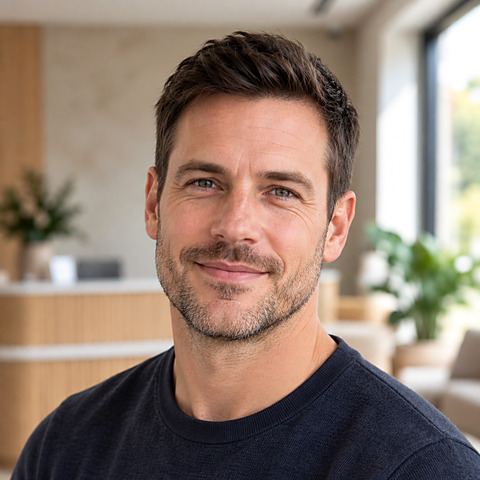 James Thompson, client of J Artistry Clinic